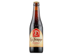 Cerveza La Trappe Dubbel en botella 100% alcohol